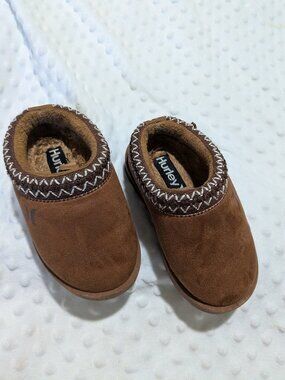 Hurley kids Modi slippers size 8